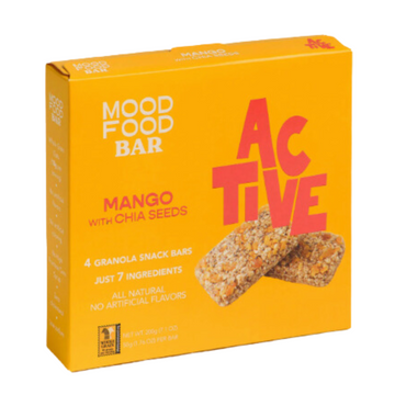 Mood Food  – ACTIVE Mango with Chia Seeds Bar