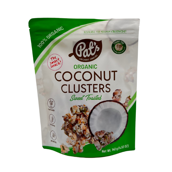 Pat's Organic Snacks – Coconut Clusters