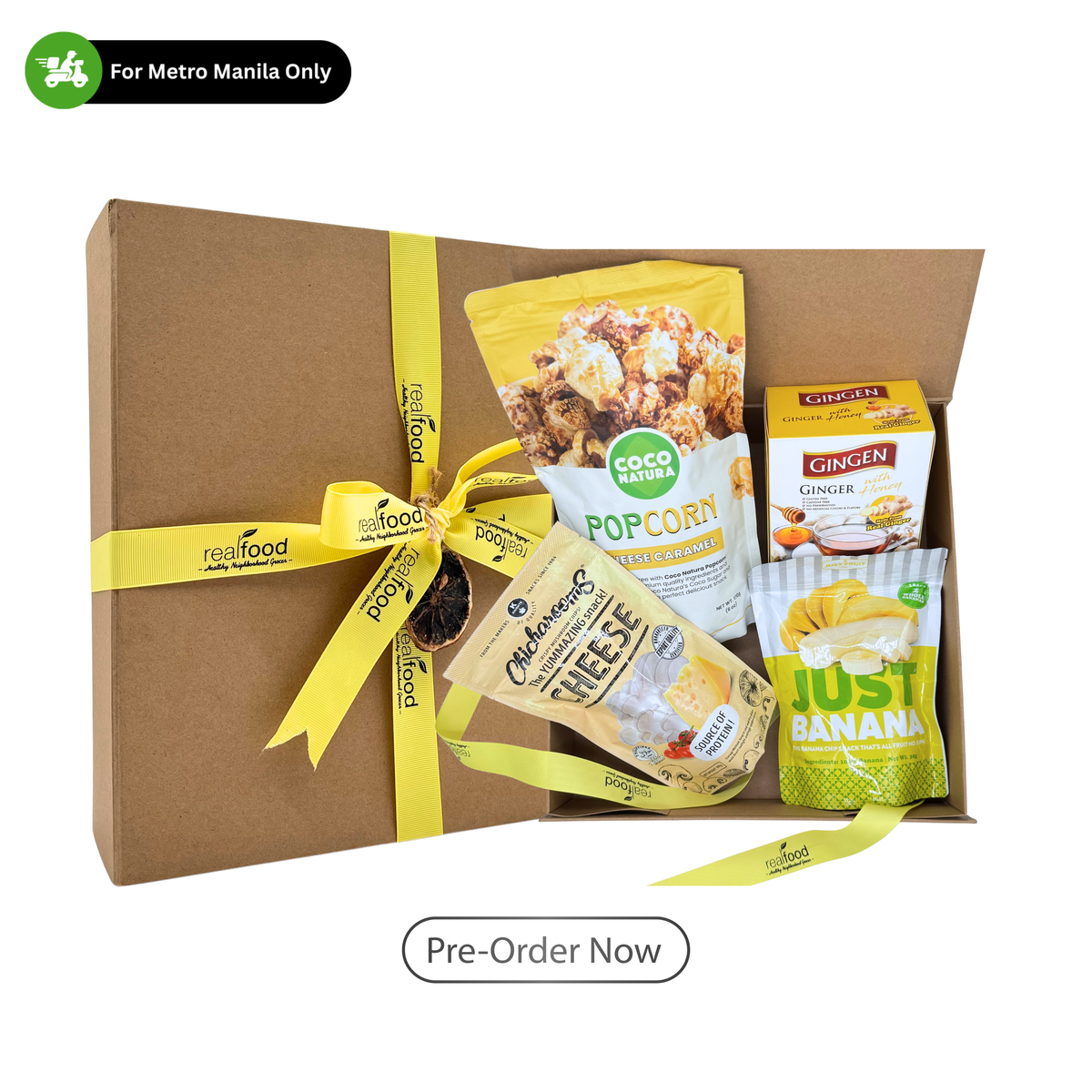 Gift Set — Color Coordinated Box in Yellow