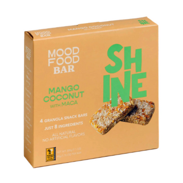 Mood Food  – SHINE Mango Coconut with Maca Bar
