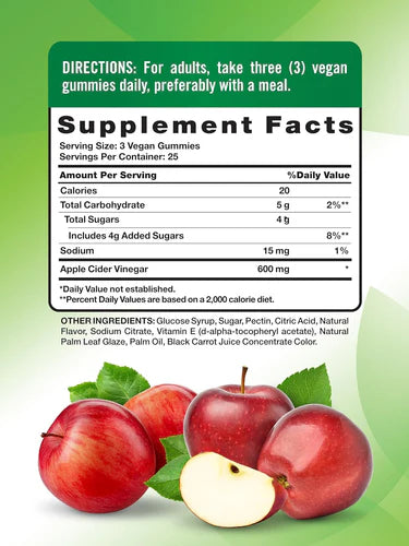 Nature's Truth – Apple Cider Vinegar Gummies