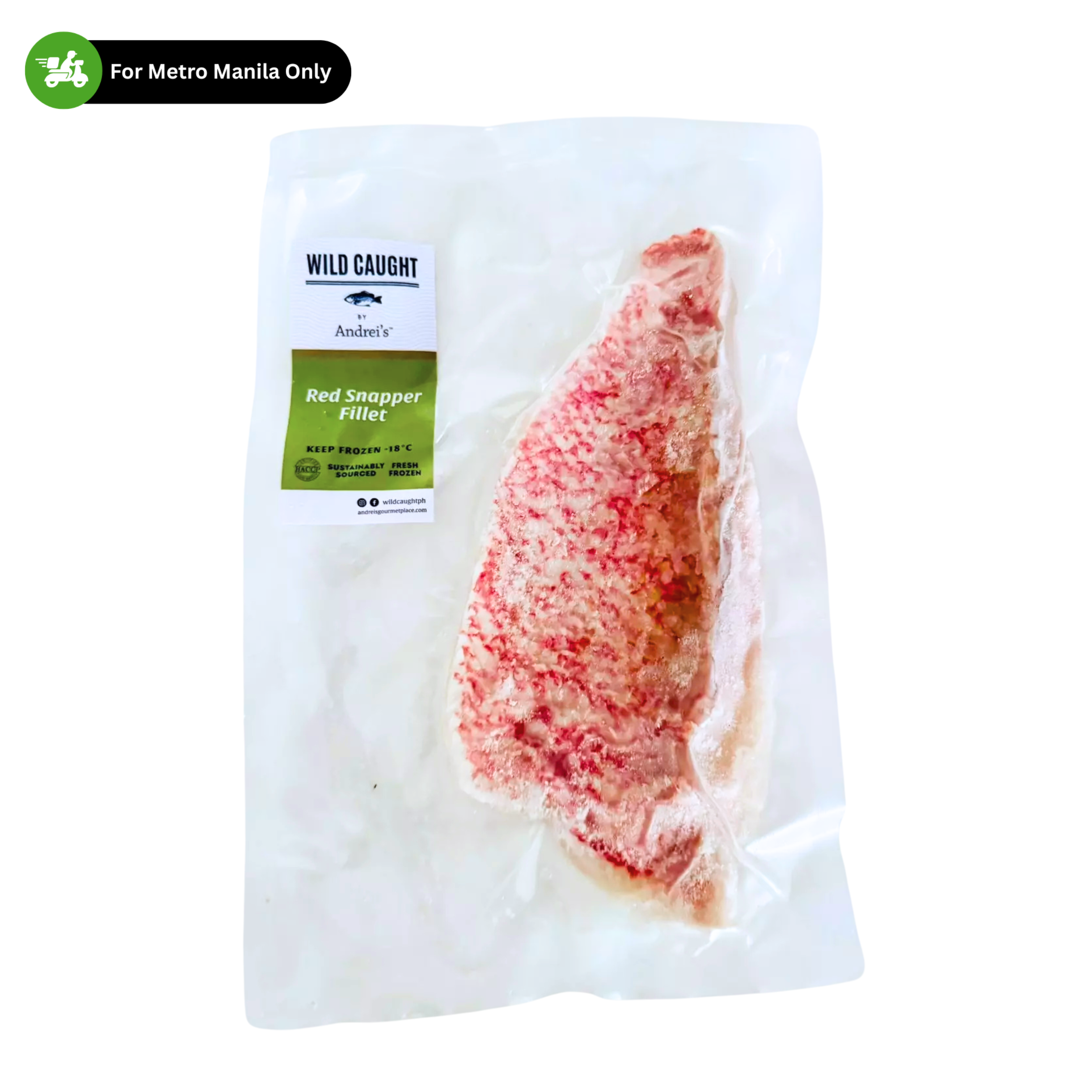 Wild Caught - Red Snapper Fillet (Maya Maya)