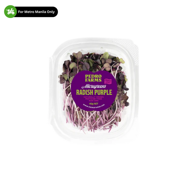 Pedro Farms — Micro Greens Radish Purple