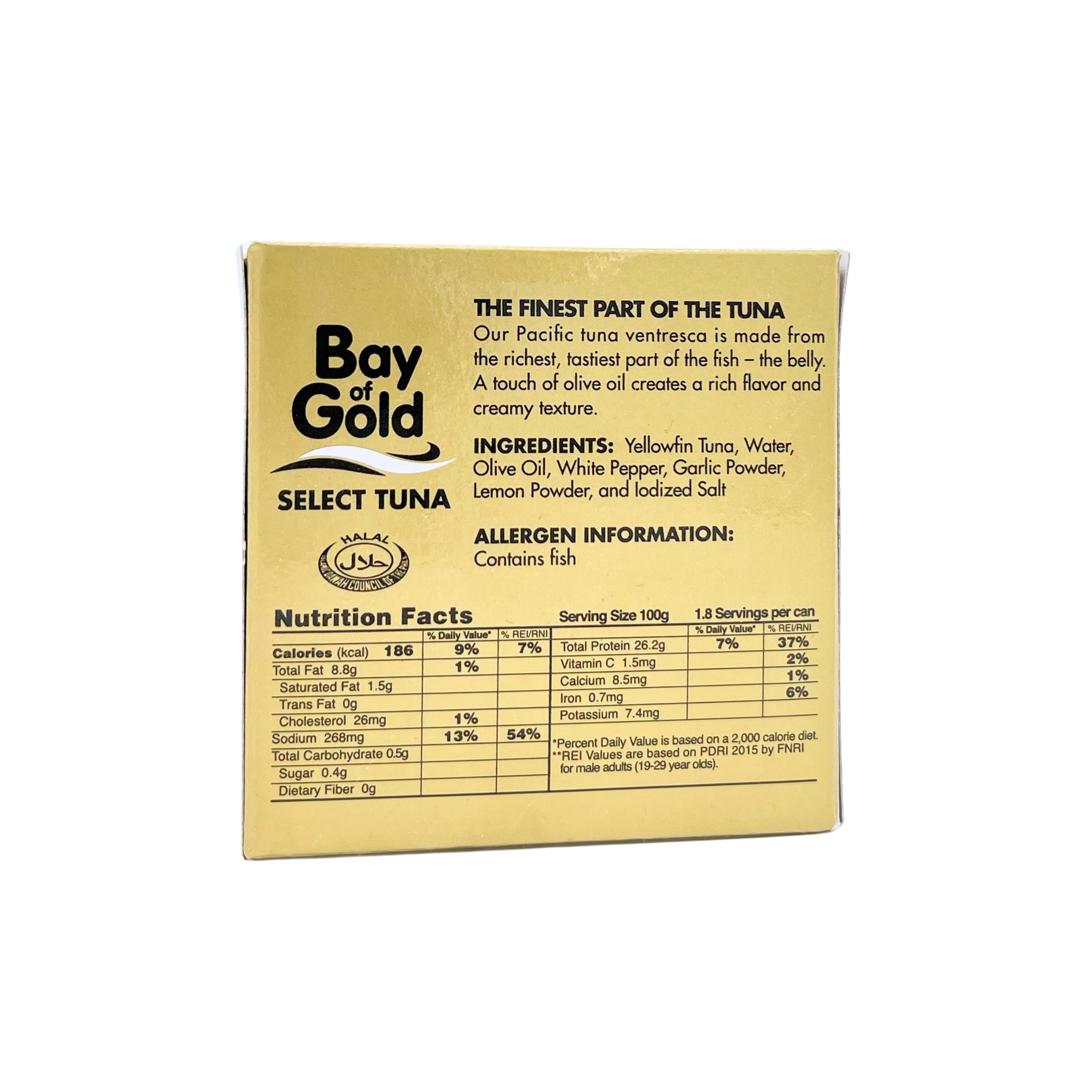 Bay of Gold – Tuna Ventresca in Olive Oil