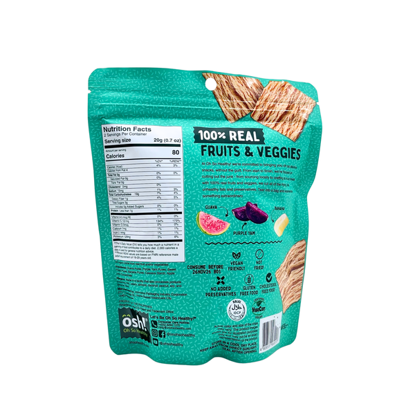 Oh So Healthy! – Guava Purple Yam Banana Crisps