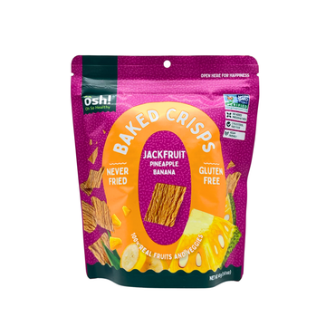 Oh So Healthy! – Jackfruit Pineapple Banana Baked Crisps