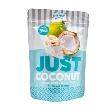 Just Fruit – Freeze-Dried Coconut Chip Snacks