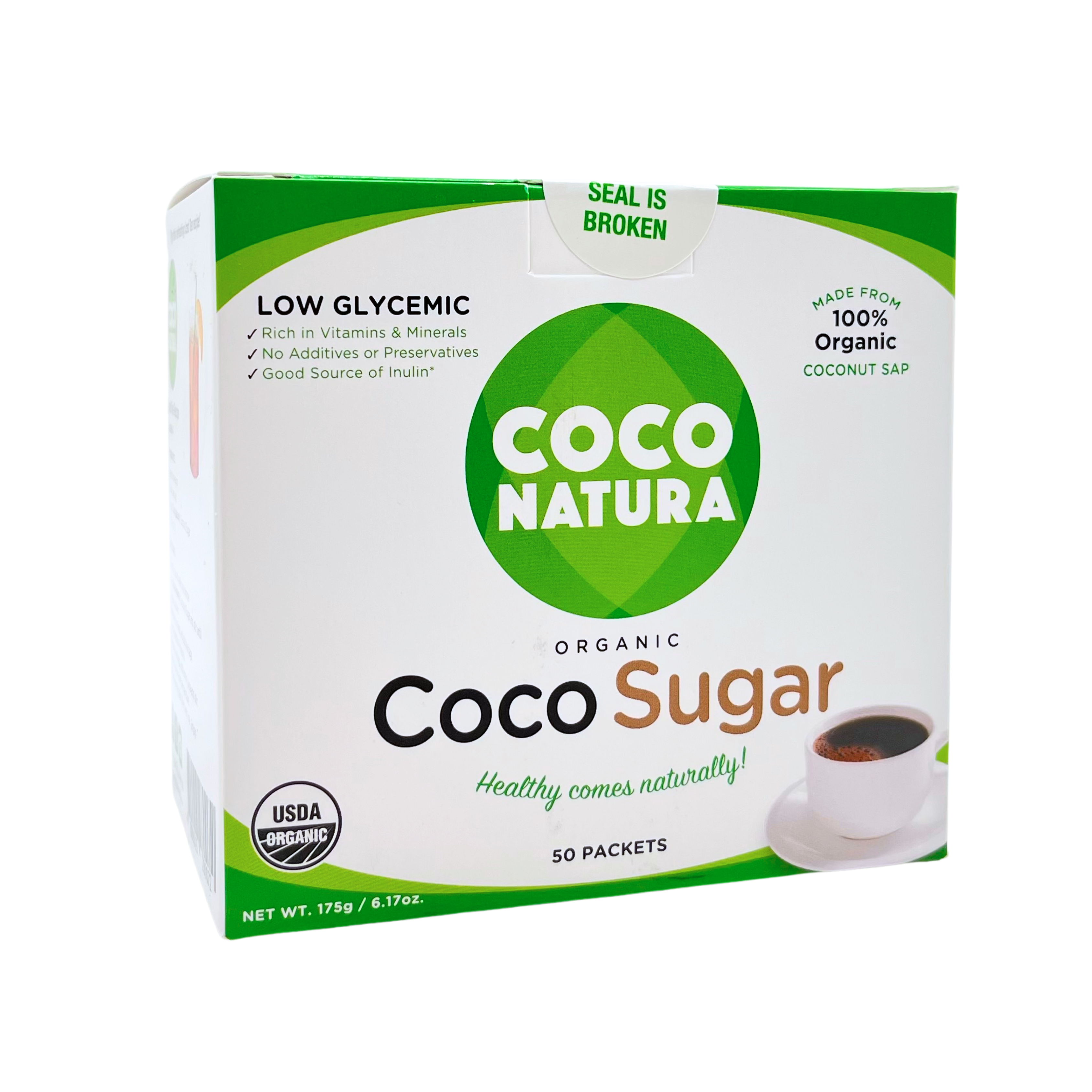 Coco Natura  - Coconut Sugar Sachet by 50s