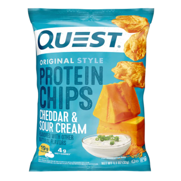 Quest - Cheddar & Sour Cream Chips