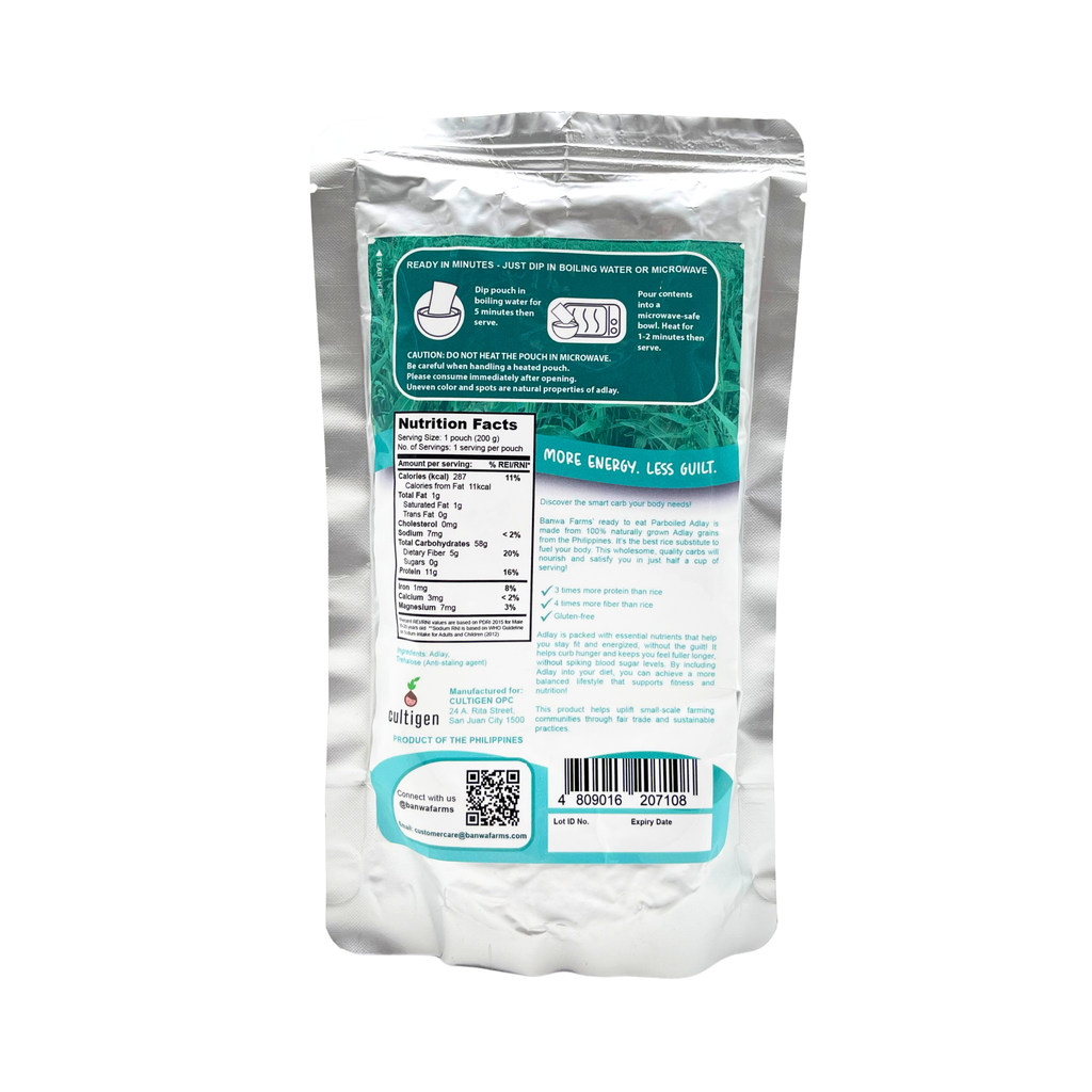 Banwa Farms - Adlay Parboiled Rice
