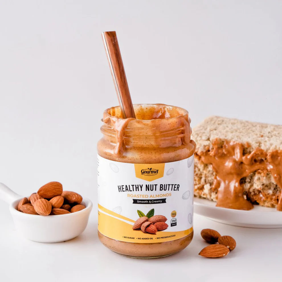 Gourmet Healthy - Smooth and Creamy Almond Butter