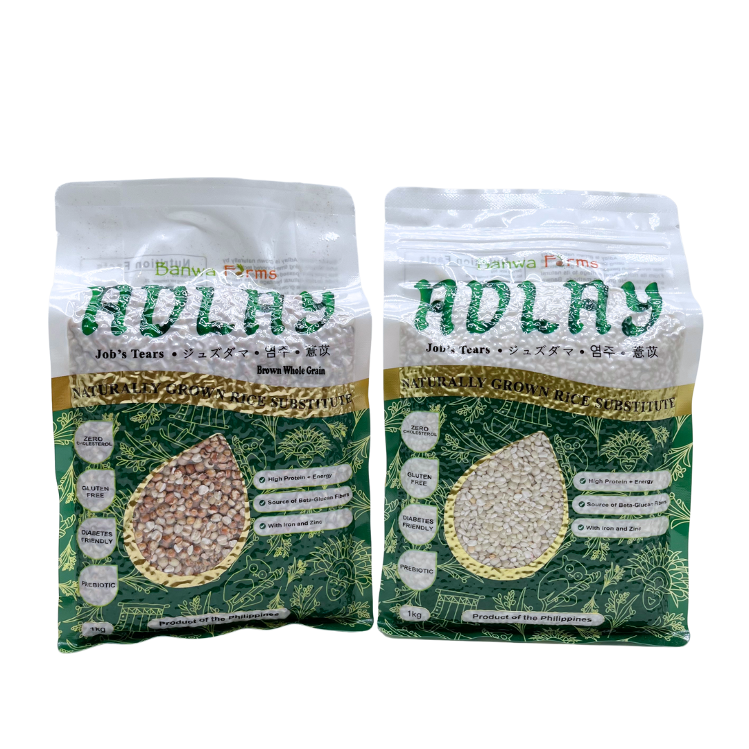 Banwa Farms – Brown Adlay Whole Grain 1kg