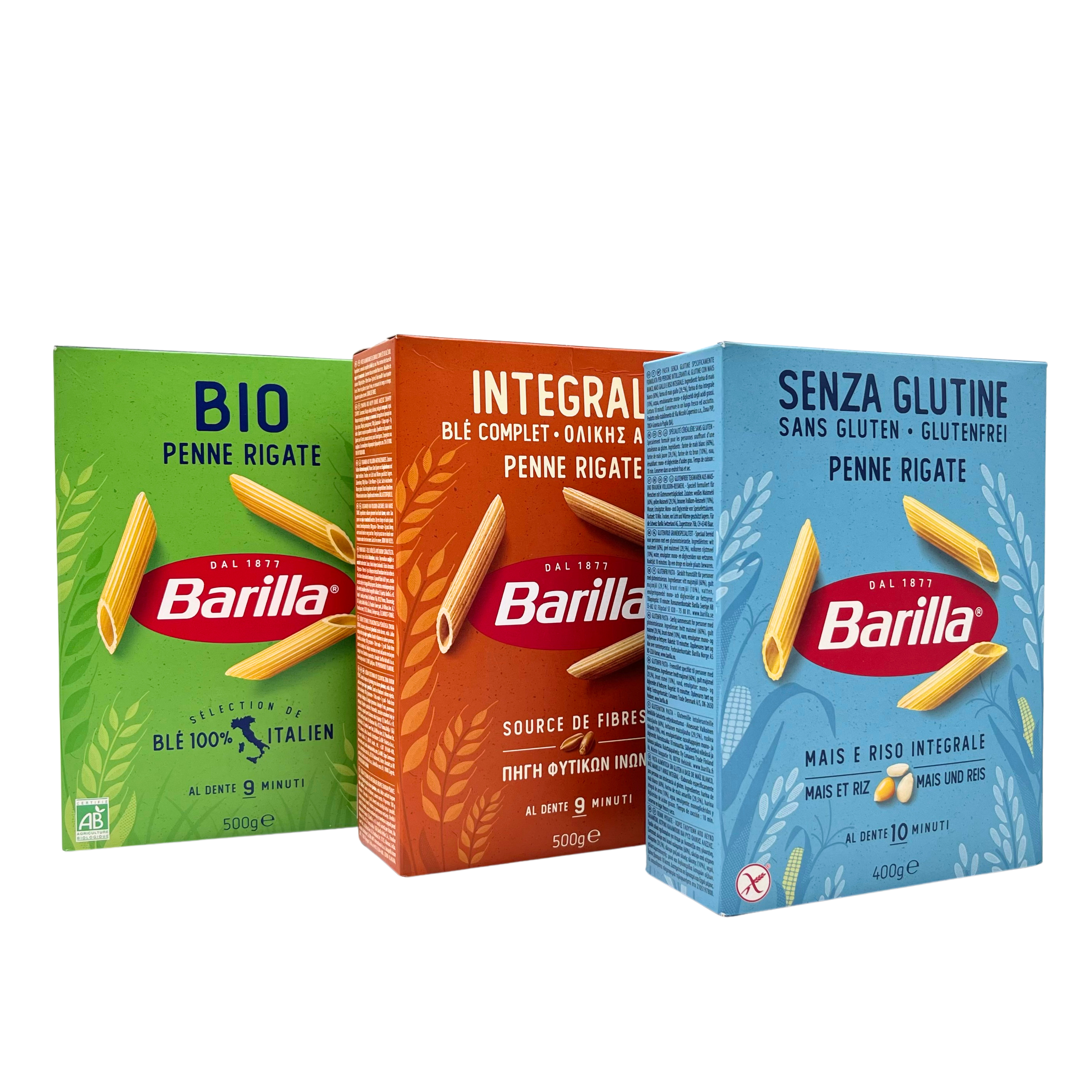Barilla — Whole Grain Penne Rigate Pasta