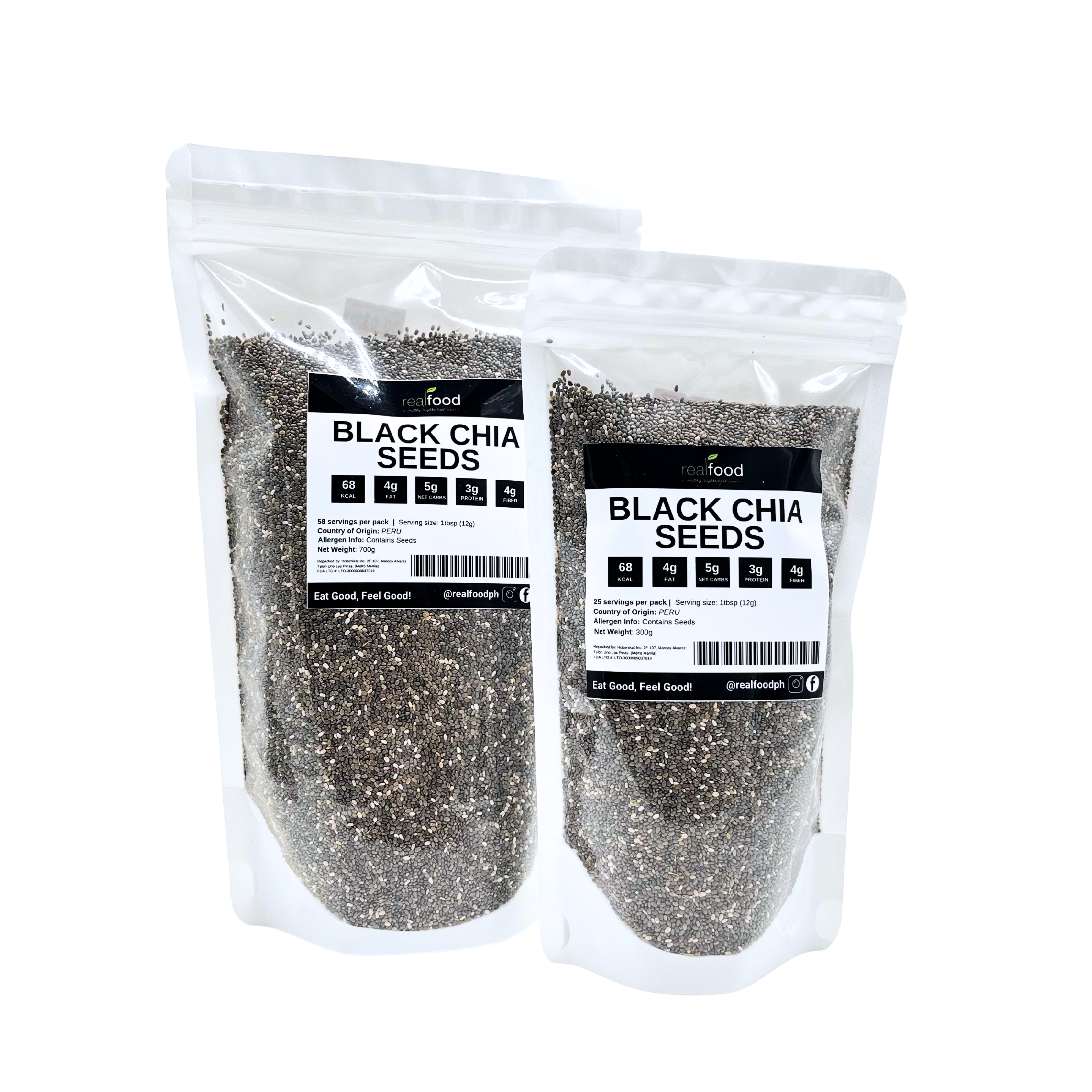 Real Food - Black Chia Seeds