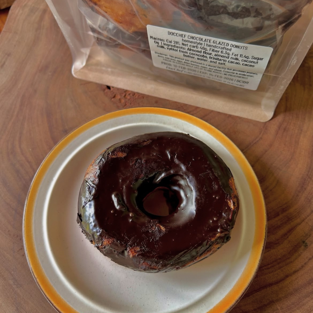 Doc Chef - Plant-Based Chocolate Glazed Donut