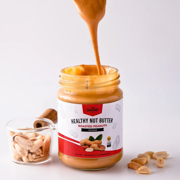 Gourmet Healthy - Unsalted Peanut Butter