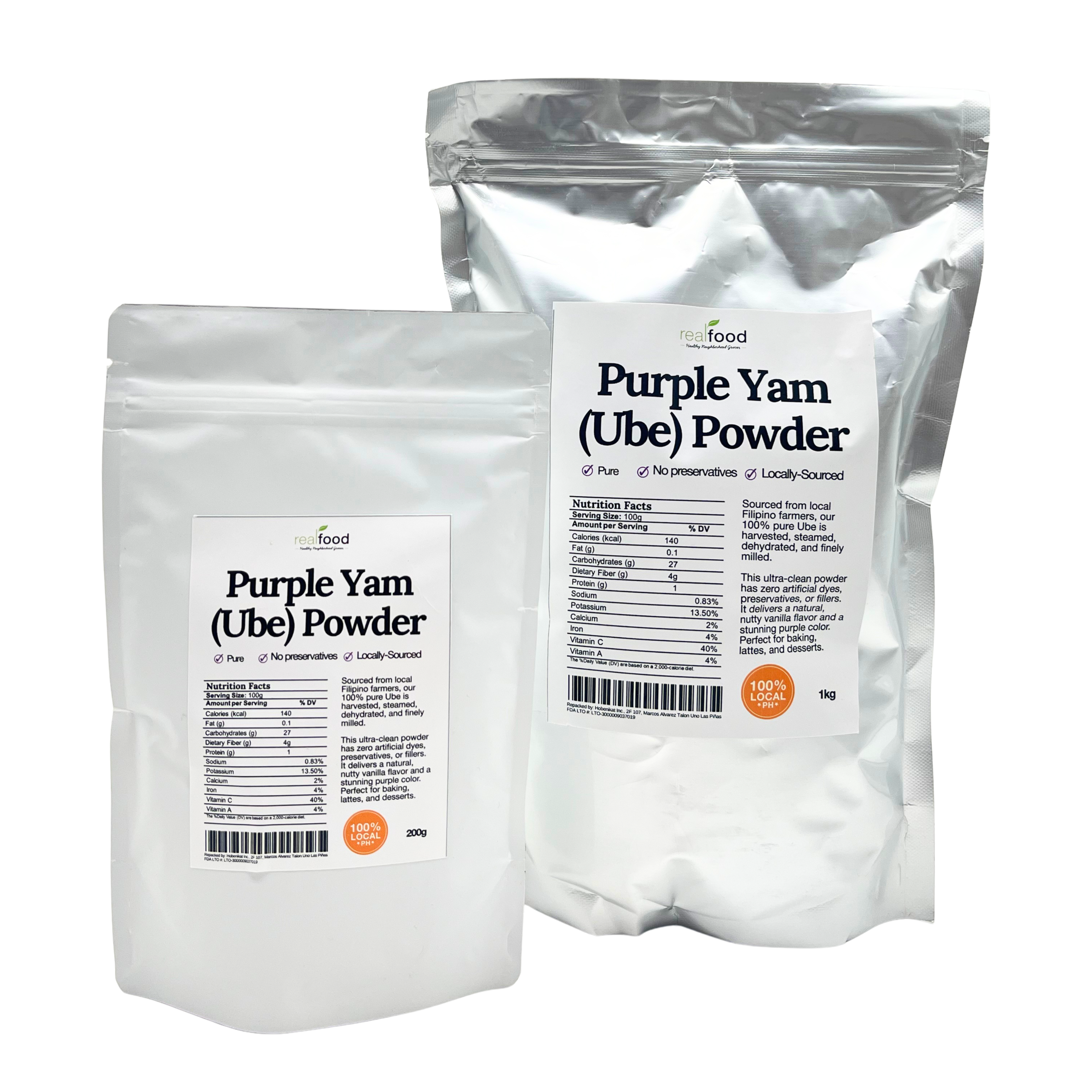 Real Food - Purple Yam (Ube) Powder