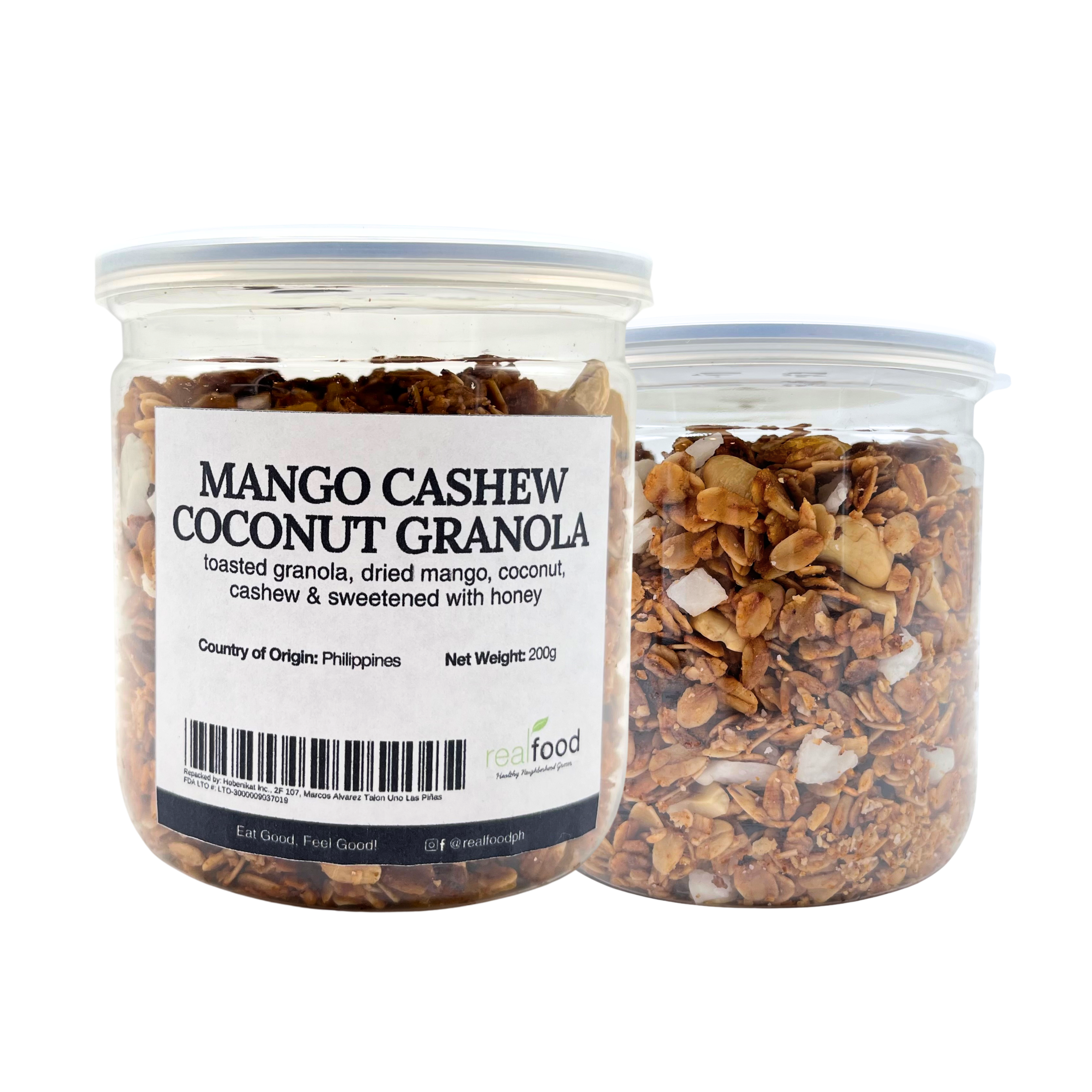 Mango Cashew Coconut Granola