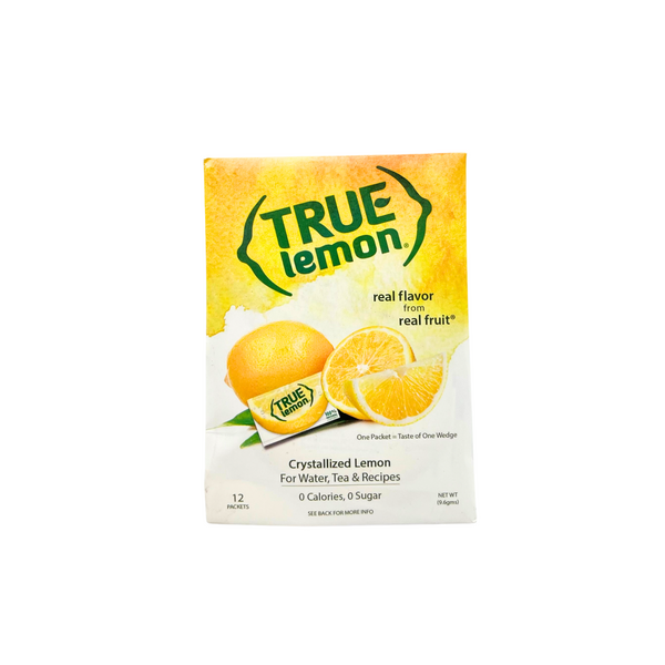 True Lemon – Crystallized Lemon (12 Packets)