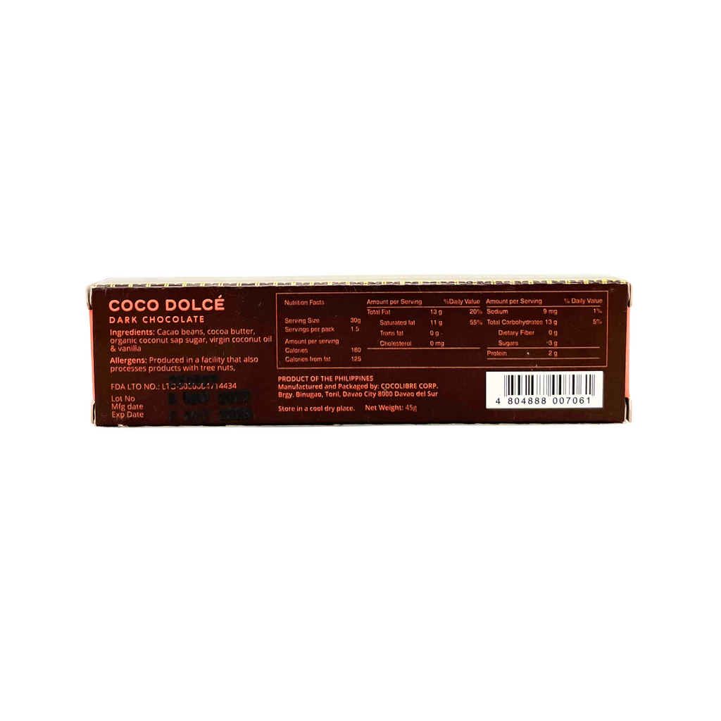Coco Dolcé - Dark Chocolate 65%