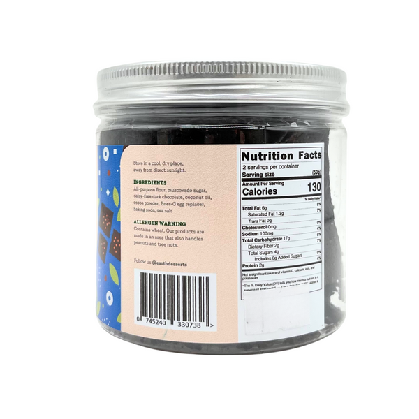 Earth Desserts — Brownie Brittle Vegan Cookies