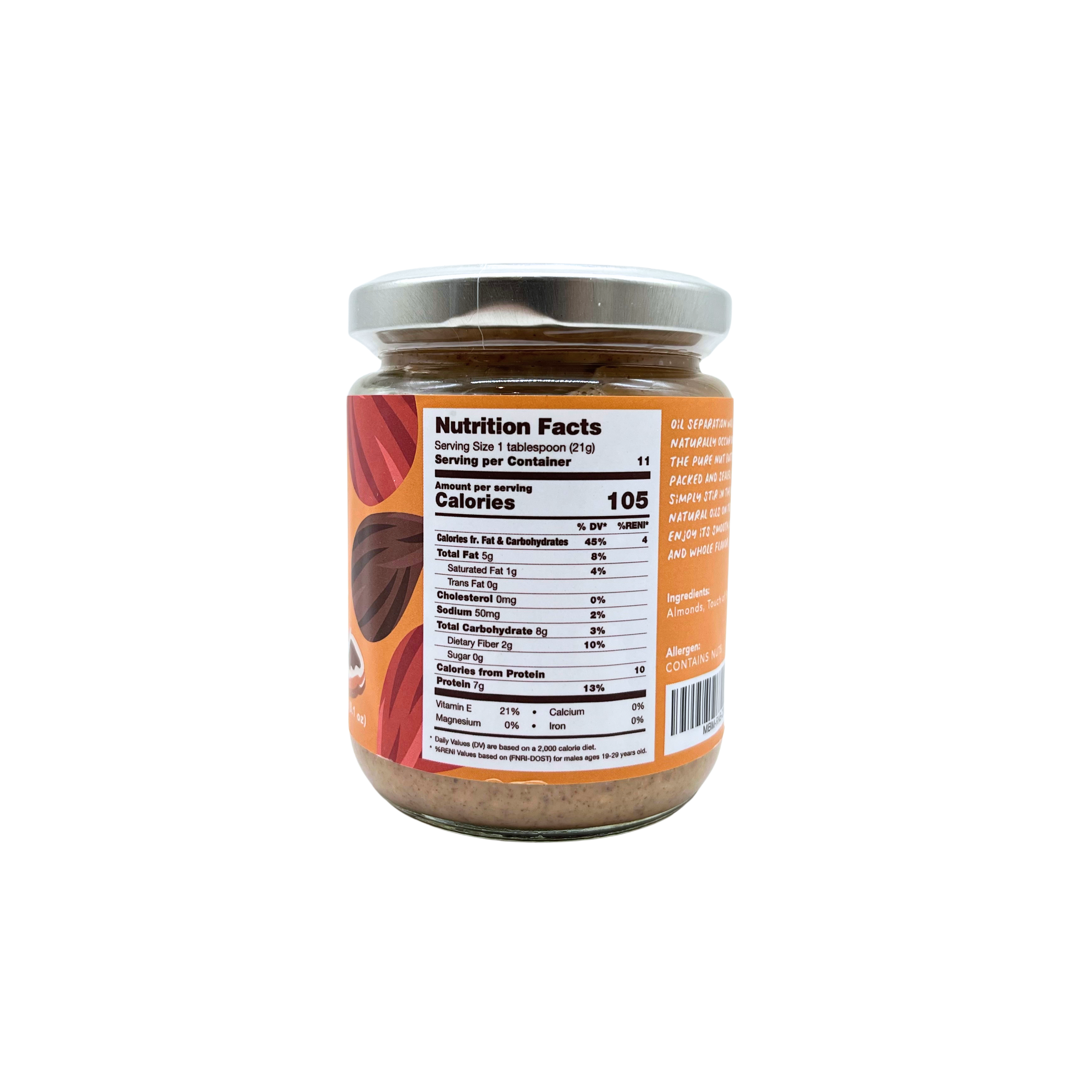 Made By Maxine – Plain Roasted Almond Butter