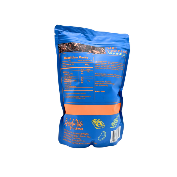 Lifestyle Gourmet – All Natural Dark Chocolate Granola 250g