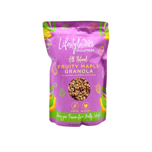 Lifestyle Gourmet – All Natural Fruity Maple Granola 250g