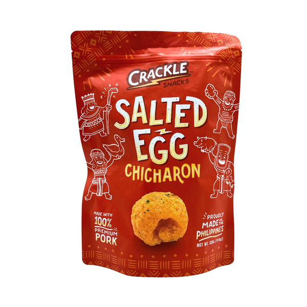 Crackle Snacks – Salted Egg Chicharon