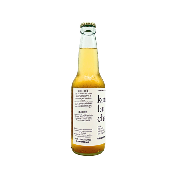 Brye & Brew — Ginger Lemon Kombucha