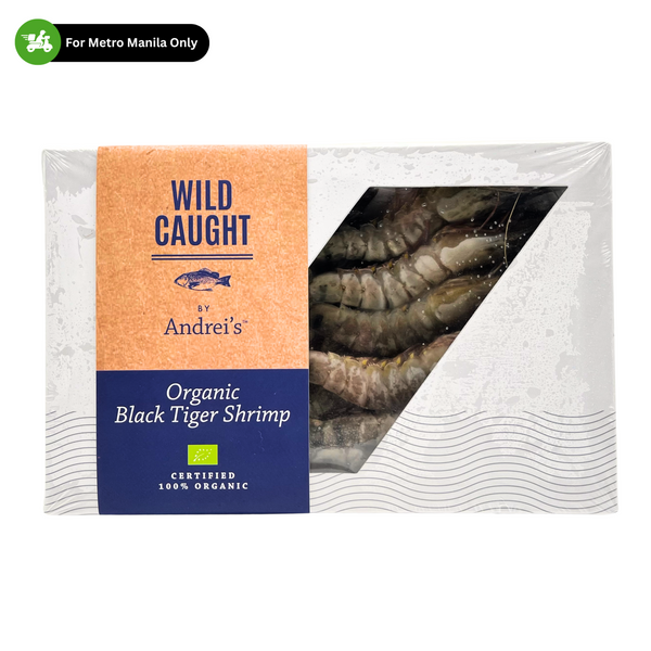 Wild Caught – Organic Black Tiger Shrimp Whole