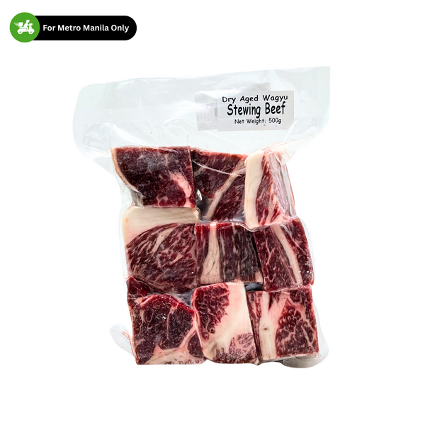 Kitayama – Dry Aged Wagyu Stewing Beef (Neck Meat Cubed)
