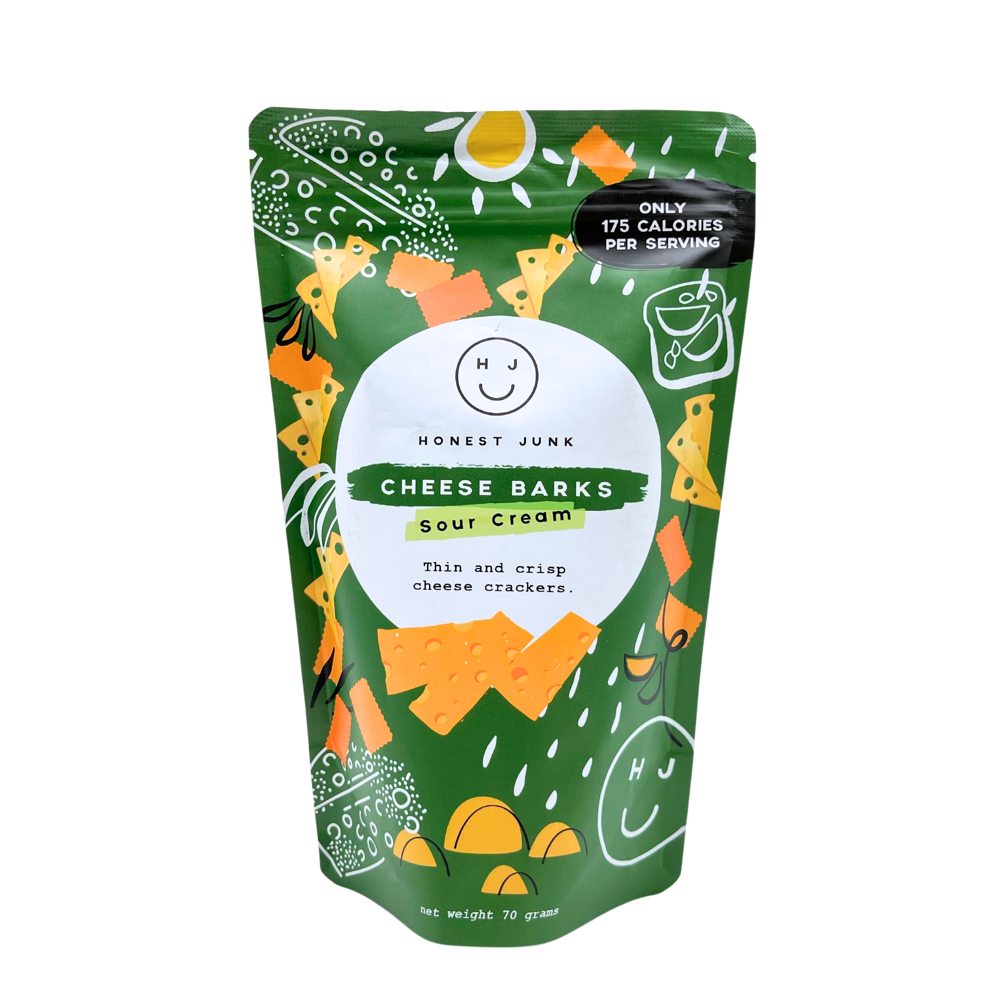 Honest Junk - Sour Cream Cheese Barks