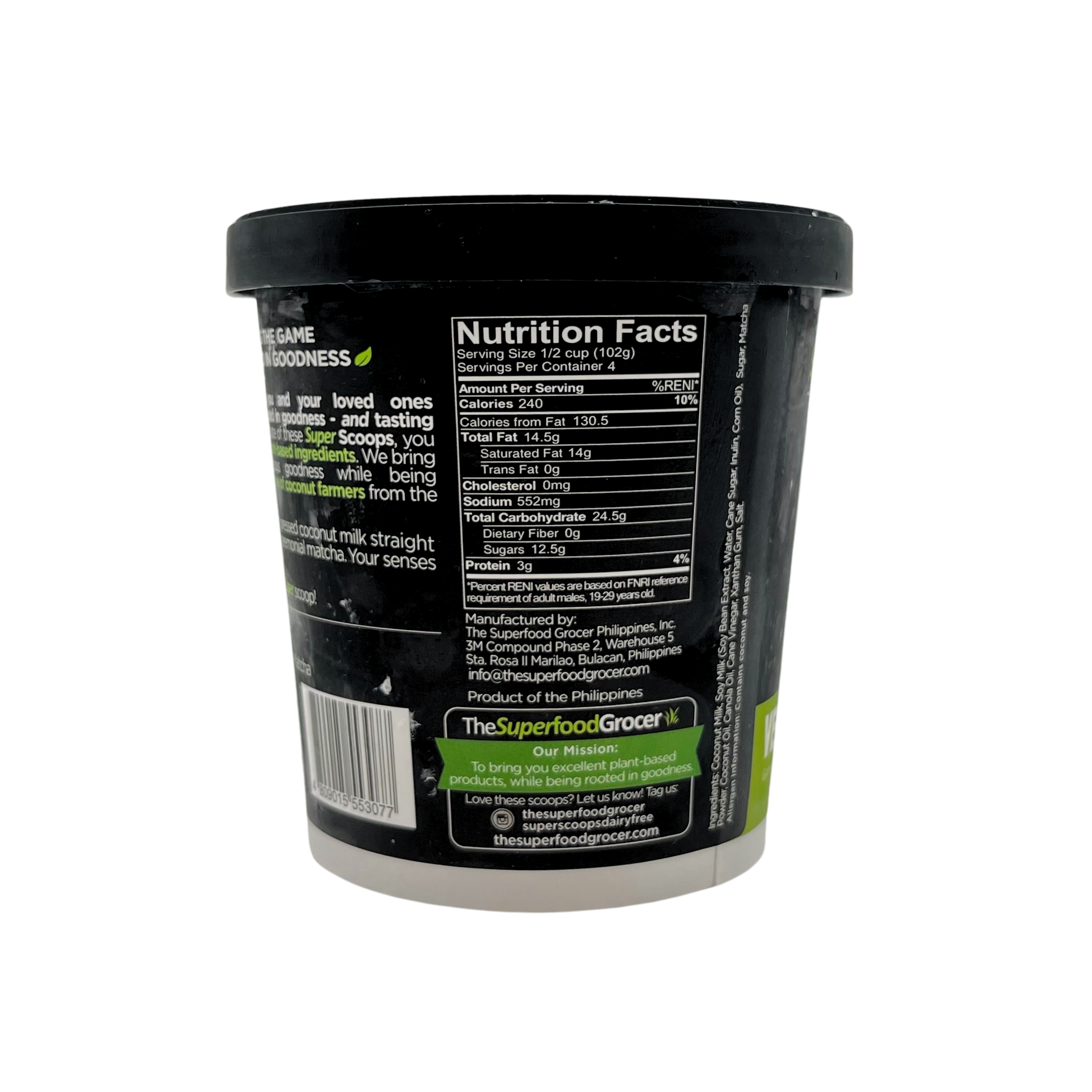 Super Scoops – Milky Matcha Ice Cream