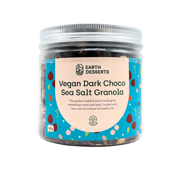 Earth Desserts — Dark Choco Sea Salt Granola