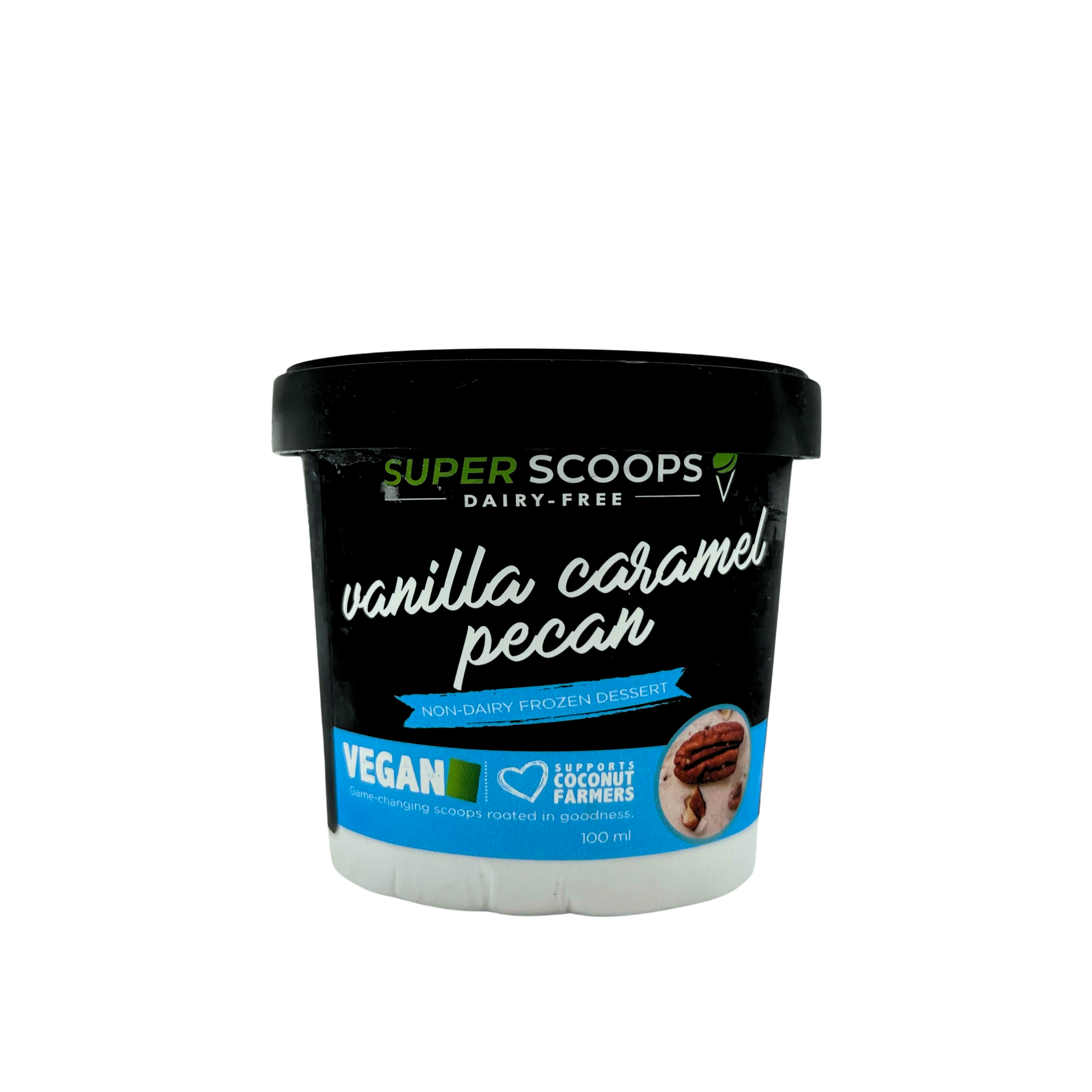 Super Scoops – Vanilla Caramel Pecan Ice Cream