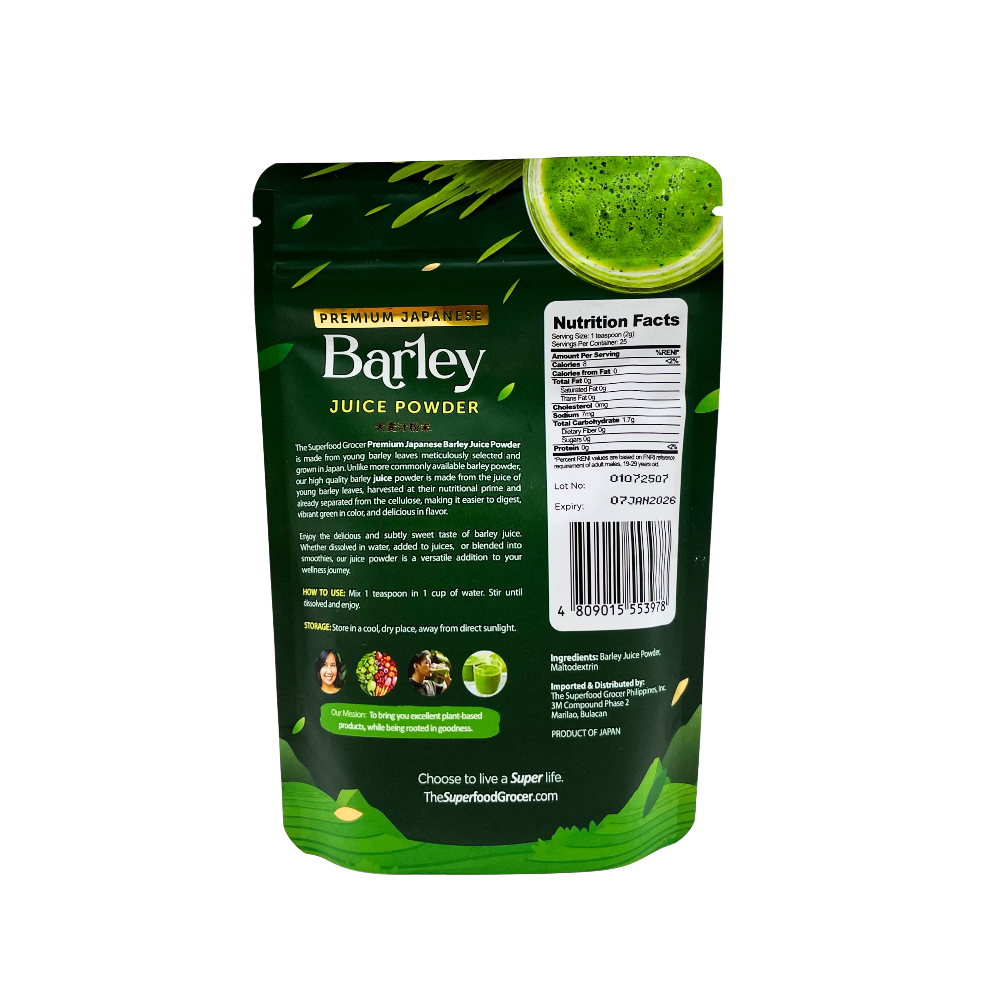 Superfood Grocer – Premium Japanese Barley