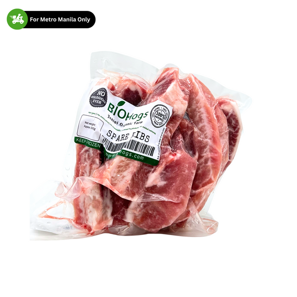 BIOHogs – Pork Spare Ribs