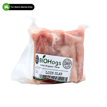 BIOHogs – Pork Loin Slab 500g
