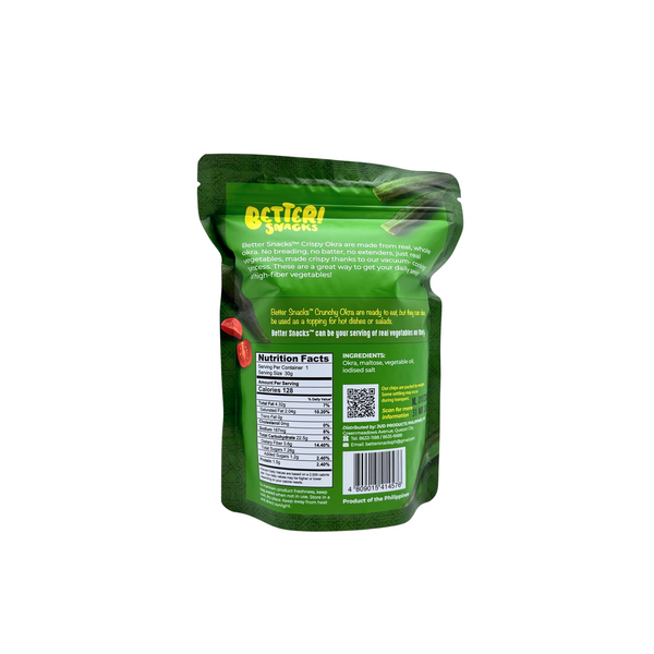 Better Snacks – Okra Chips