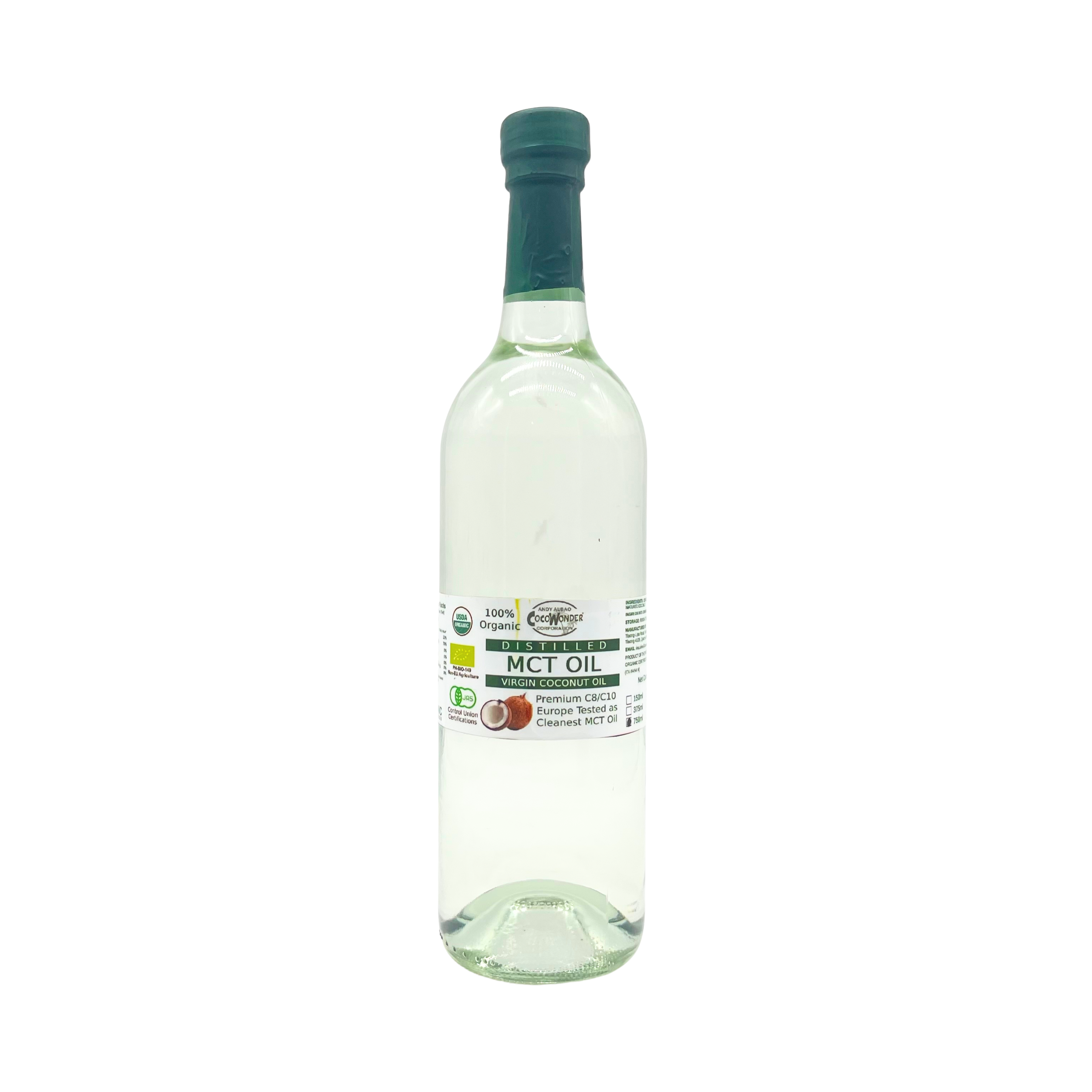 Coco Wonder - Distilled MCT Virgin Coconut Oil