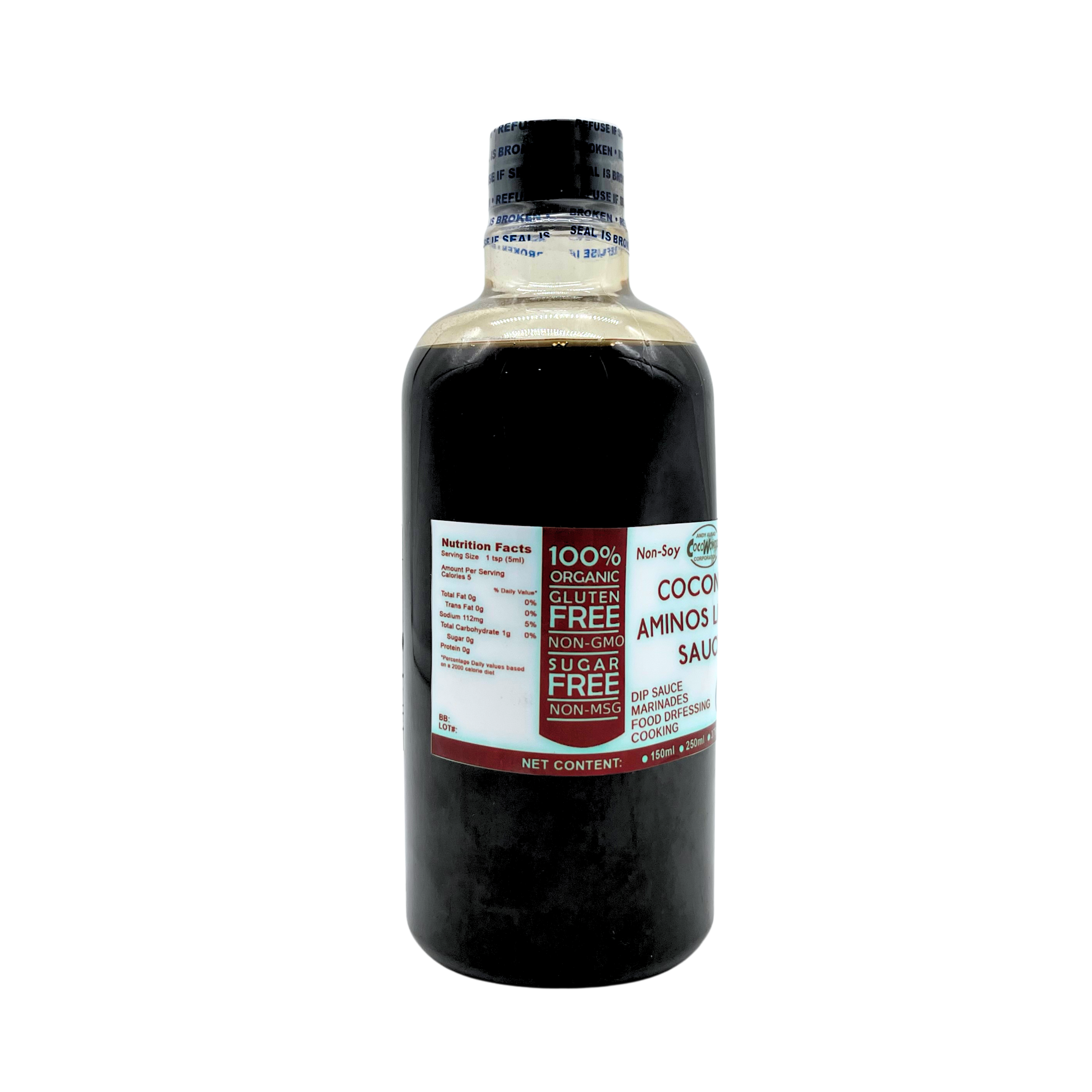 Coco Wonder – Coconut Aminos Liquid Sauce