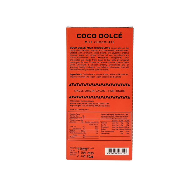 Coco Dolcé - Milk Chocolate