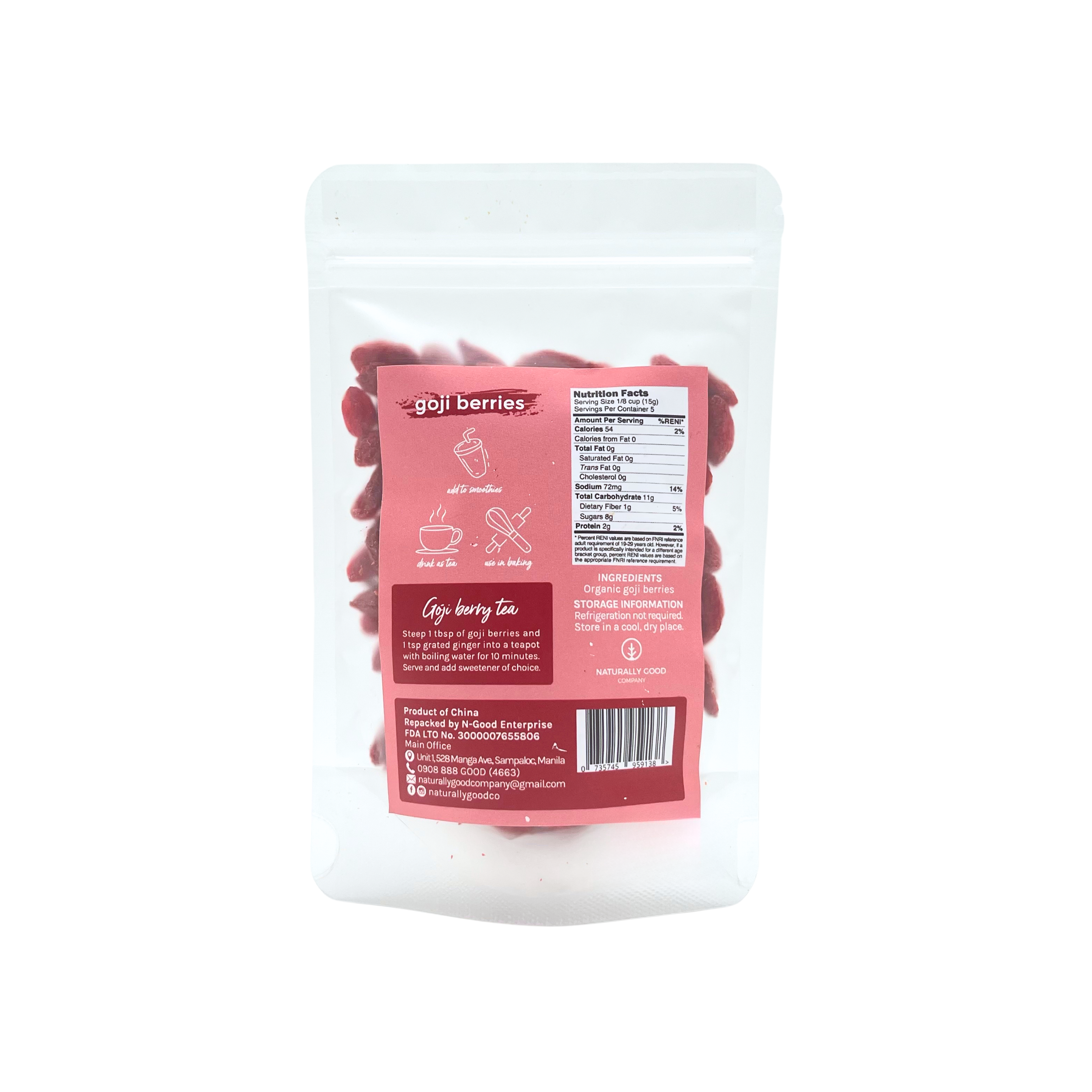 Naturally Good – Goji Berries