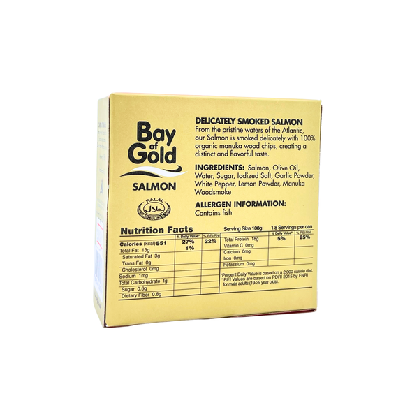 Bay of Gold – Manuka Smoked Salmon in Olive Oil