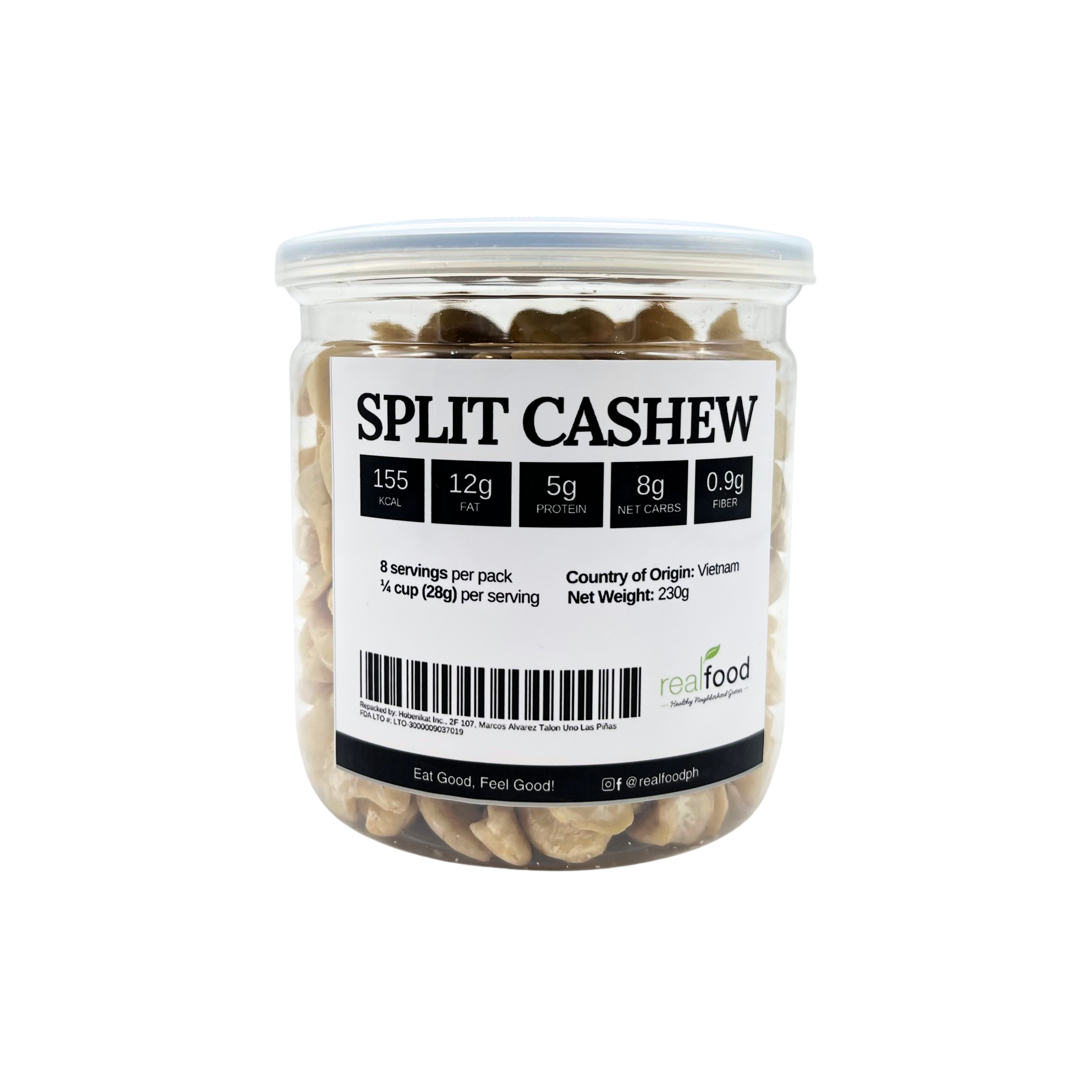 Real Food PH – Split Cashew