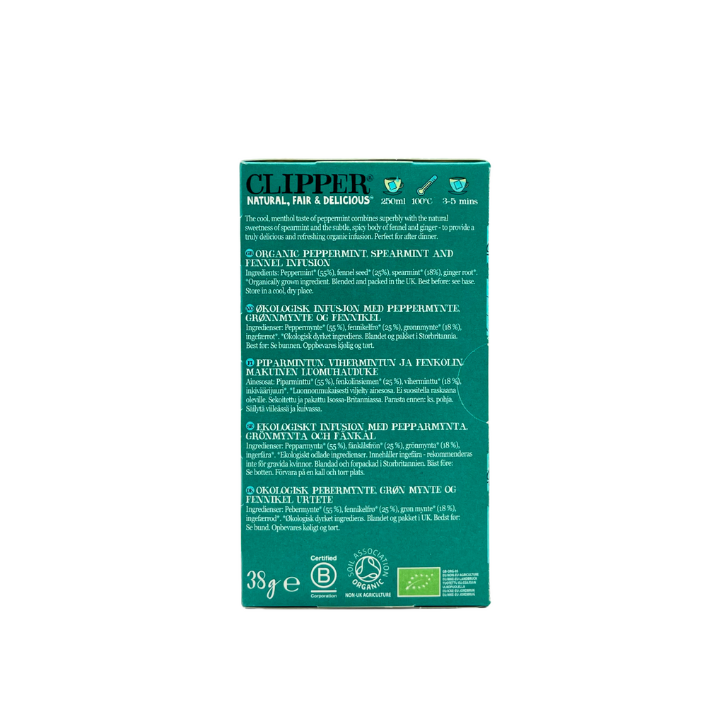 Clipper Tea – After Dinner Mints & Fennel Teas