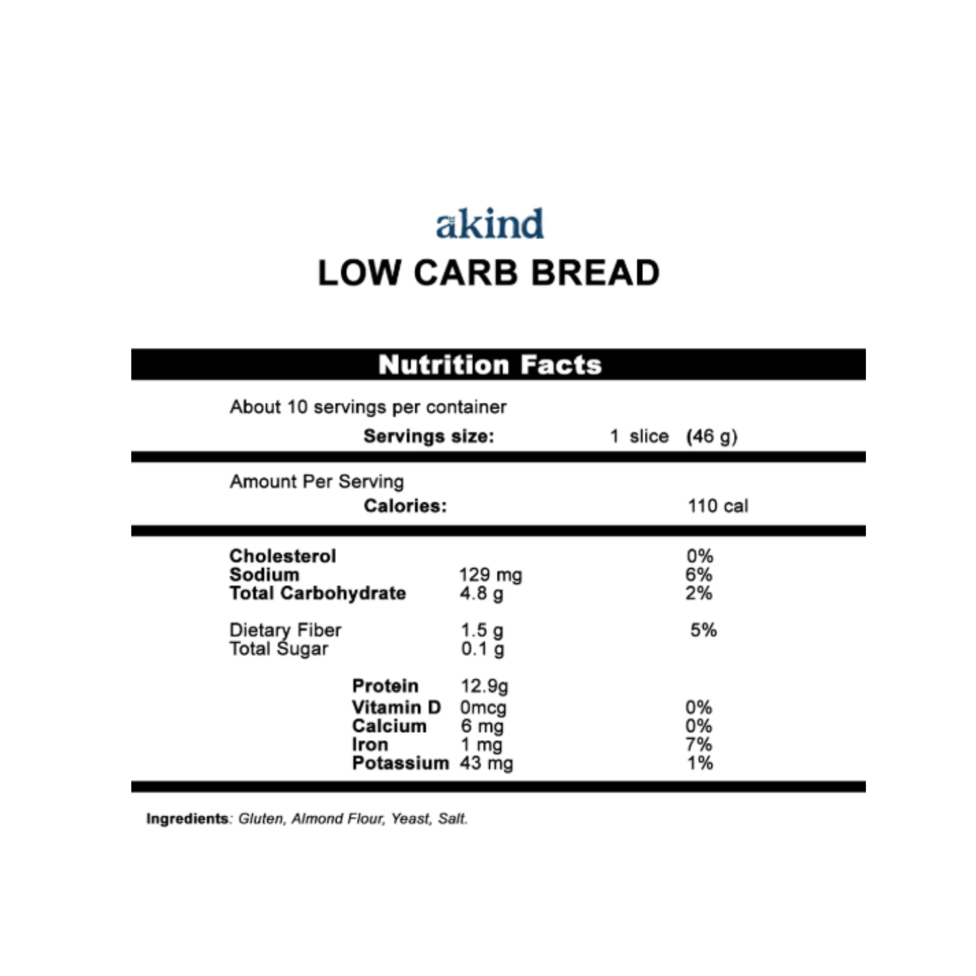 Akind - Low Carb Bread