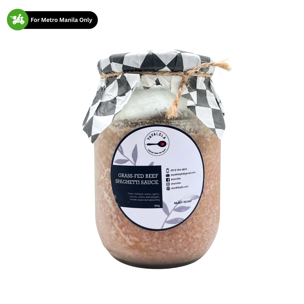 Yaya Lola – Grass-Fed Beef Spaghetti Sauce