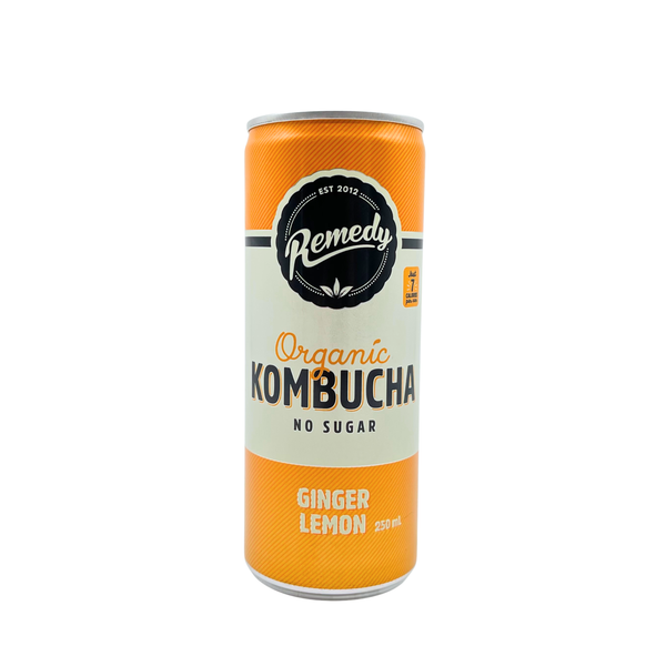 Remedy – Ginger Lemon Kombucha